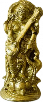 Sarasvati - Tsatsa, 7cm, weiß