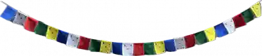 Blessed Prayerflags Premium Quality Cotton