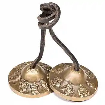 Tingsha 8 Lucky Symbols 6.5cm