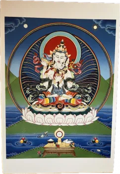 Vajrasattva mit Gefährtin (AW)