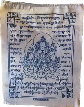 Avalokitesvara Gebetsfahnen