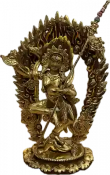 Vajravarahi Statue 8 Inch fullgold