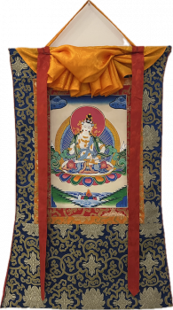 Vajrasattva Thangka Handbemalt