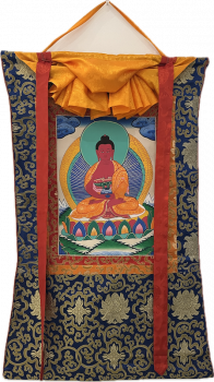 Amitabha Thangka Handbemalt