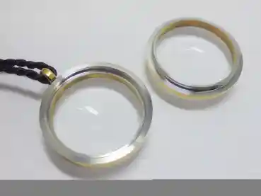 Doppelseitiger Gau aus Glas