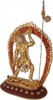Vajrayogini Statue 8 Inch Fullgold