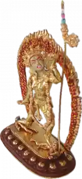Vajrayogini Statue 8 Inch Fullgold