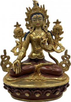 White Tara Statue 8 Inch