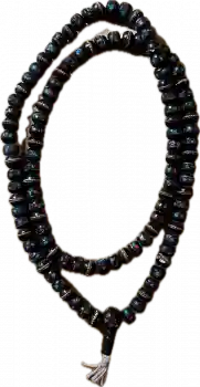 Medizinmala 108 Perlen 8mm schwarz