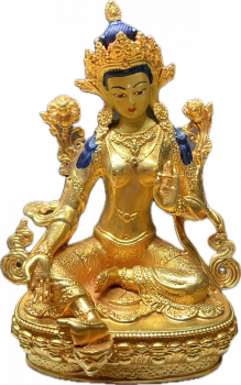 Green Tara Statue 4 Inch