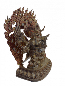 Vajrakilaya 34 cm vollvergoldet