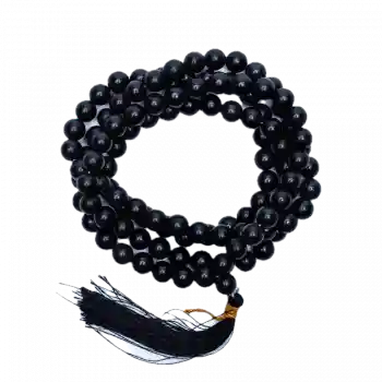 Mala black Agate 108 beads