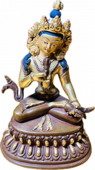Vajrasattva Statue 4 Inch half-gold