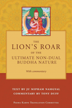 Tony Duff : The Lion's Roar of the Ultimate Non-Dual Buddha Nature by Ju Mipham with Commentary (Used)