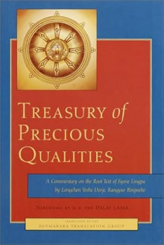 Jigme Lingpa : Treasury of Precious Qualities: Book One -HC - USED