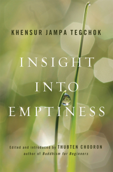 KHENSUR JAMPA TEGCHOK, THUBTEN CHODRON : INSIGHT INTO EMPTINESS