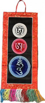 OM AH HUM Wandbehang (65 cm)