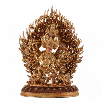 Yamantaka vollvergoldet 30 cm