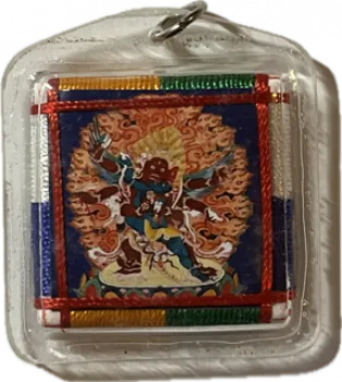 Peaceful and wrathful liberation amulett