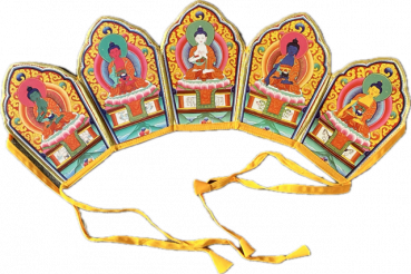 5 Buddha Familie Crown