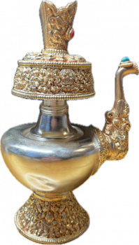 Bhumpa, silver and goldplated (8Inch) Special Offer