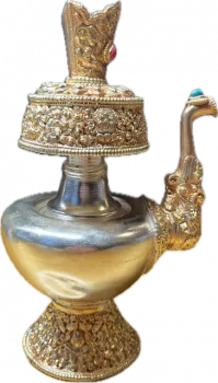 Bhumpa, silver and goldplated (8Inch) Special Offer