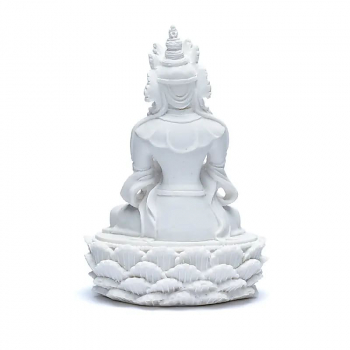 Vajradhara mit Dorje und Glocke weiß