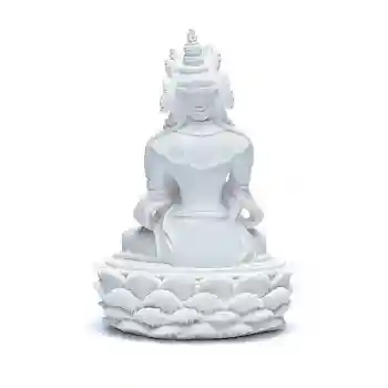 Vajradhara mit Dorje und Glocke weiß