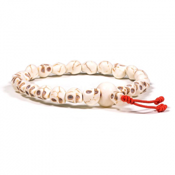 Mala / bracelet with skull