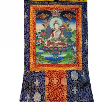 Weisse Tara Thangka Reproduktion