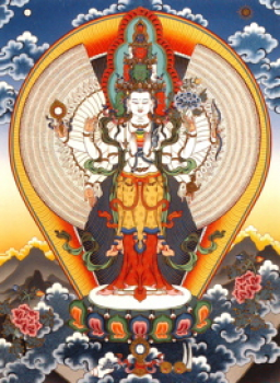 Avalokitesvara 1000 armiger (Chenresig) (AW)