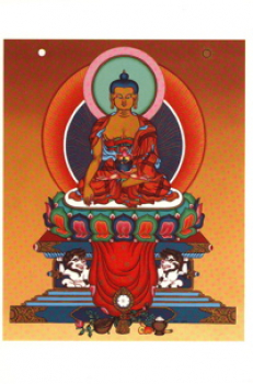 Buddha Sakyamuni Postkarte (AW)