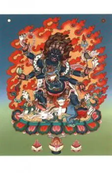 Mahakala six arms