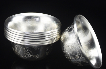 Opferschalen Set versilbert