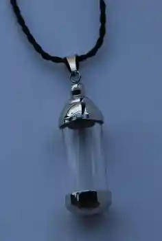 Röhrenförmiger Gau aus Edelstahl und Glass