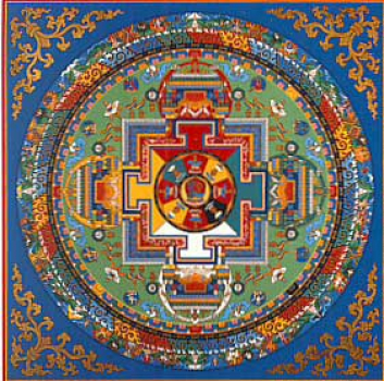Cakrasamvara Mandala der 5 Gottheiten (AW)