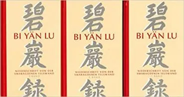 Bi-yän-lu: Meister Yüan-wu's Niederschrift von der Smaragdenen Felswand Bd. 1-3 Gebundene Ausgabe