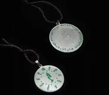Green Tara Mantra Pendant
