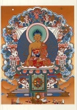 Buddha Sakyamuni mit den 6 Wesen (AW)