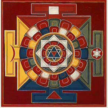 Mandala der Fünf Elemente (AW)