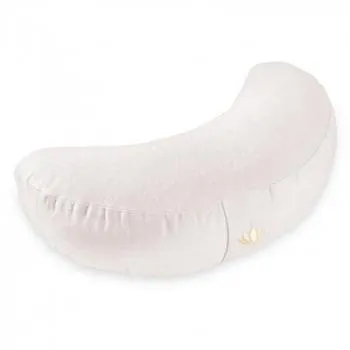 Organic yoga pillow half moon