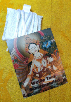 Weiße Tara-Schutzamulett