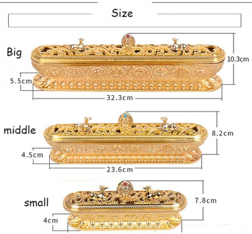 Preview: Mani & 8 Glückssymbol Räuchergefäß groß