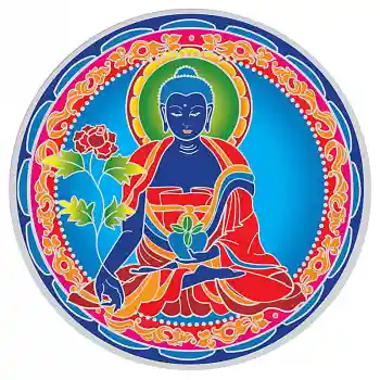 Fensteraufkleber Medizinbuddha