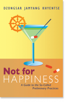 Dzongsar Jamyang Khyentse : Not for Happiness
