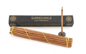 Tibetan Line - Sandelholz Räucherstäbchen + 1 Halter