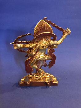 Kurukulle Statue 7 Inch Fullgold