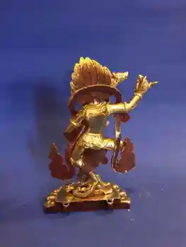Vajravarahi Statue 8 Inch fullgold