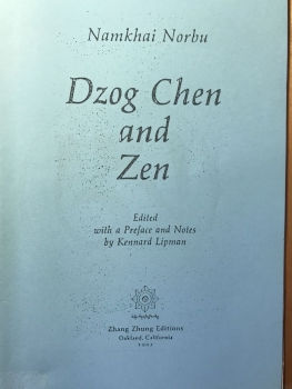 Namkhai Norb : Dzogchen and Zen