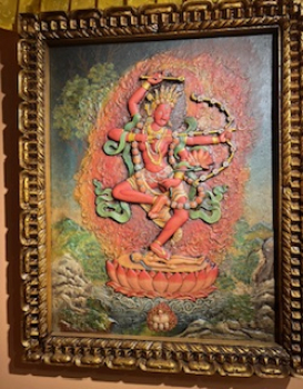 Kurukulla 3D Art with Woodframe